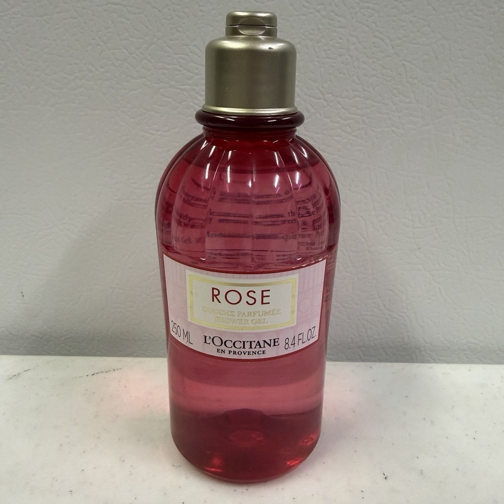 L'Occitane Discontinued Rose Shower Gel 8.4 oz / 250ML NEW Full Size RARE!!!